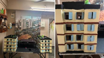 Ganeshotsav Mumbai, BDD chawl redevelopment, Worli housing project, Ganesh idol installation, Mumbai new homes possession,