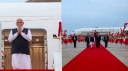 पंतप्रधान नरेंद्र मोदींचं चीनमध्ये जंगी स्वागत, SCO परिषदेत होणार सहभागी; पाहा फोटो!