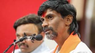 Manoj Jarange On Raincoat and food Social Media Posts