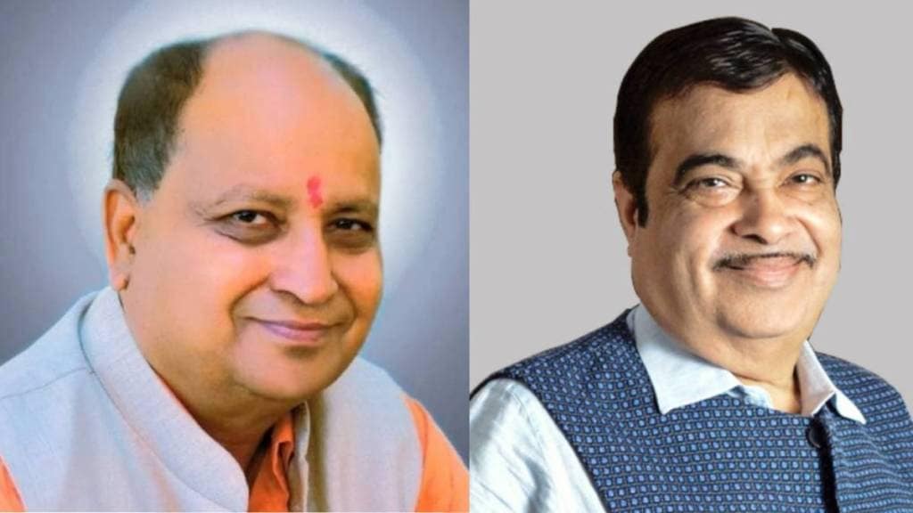 Kishor Tiwari and Nitin Gadkari