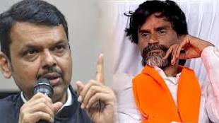 monoj jarange and CM devendra fadnavis