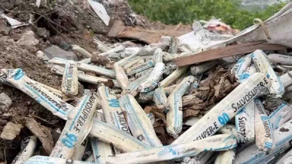 nashik during Ganesh Chaturthi police seized expired gelatin explosives bomb squad confirmed no danger