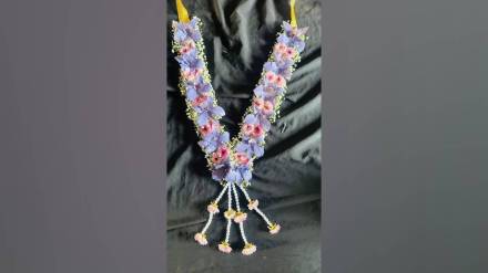 eco friendly ganeshotsav boosts demand for colorful natural flower garlands in the market this year
