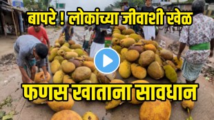 Unhygienic Jackfruit selling with applying colour shocking video