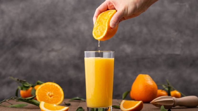 citrus juice morning routine