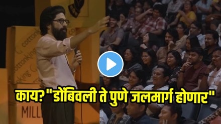 Kalyan dombivli Pothole Sarang Sathayes Stand Up comedy on Dombivlis Pothole Funny Video Goes Viral