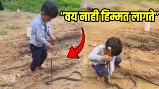 Shocking video Little Boy Catches Snake With Bare Hands Video Goes Viral on social media
