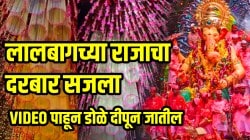 Lalbaugcha raja 2025: लालबागच्या राजाचा दरबार सजला; यंदाचं डेकोरेशन पाहून डोळे दीपून जातील; VIDEO एकदा पाहाच