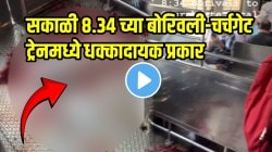 बापरे! सकाळी ८.३४ च्या बोरिवली-चर्चगेट ट्रेनमध्ये धक्कादायक प्रकार; नेमकं घडलं तरी काय? भयानक VIDEO पाहून धक्का बसेल