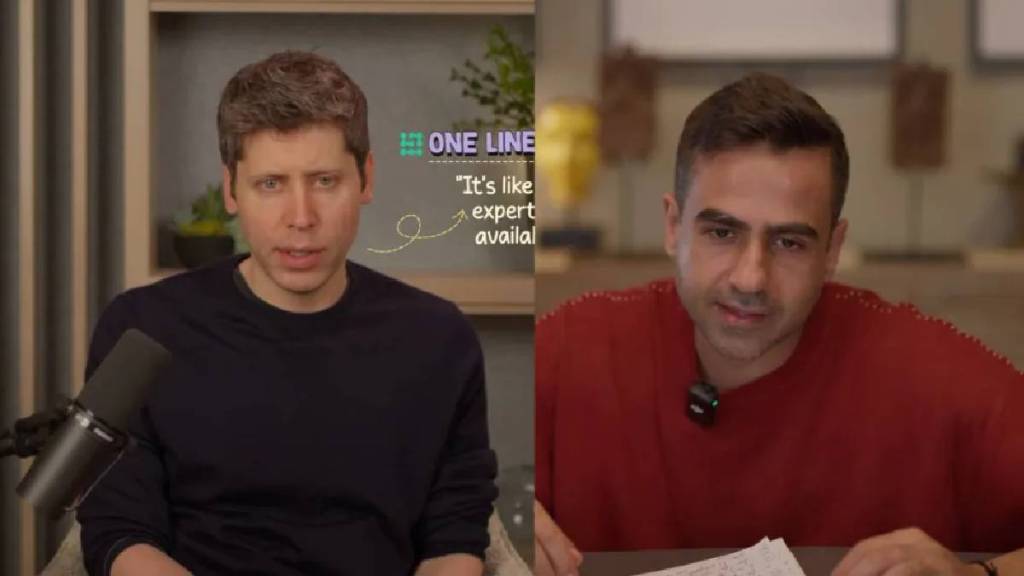 Nikhil Kamath to Sam Altman