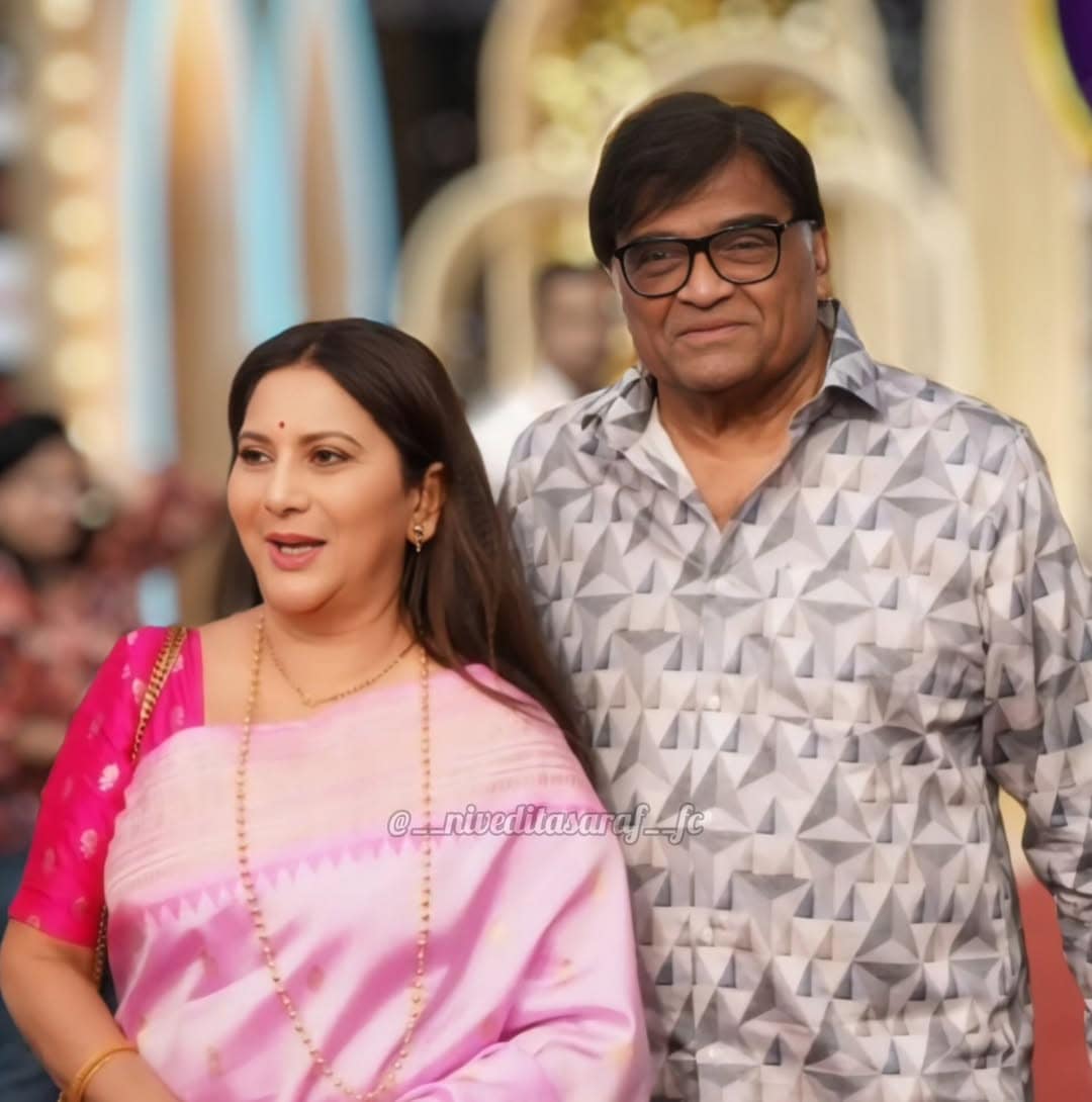 Nivedita Ashok Saraf Paithani Saree Look