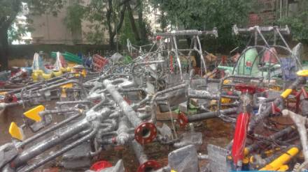 Loksatta sharbat Plight of parks in Vasai Virar city