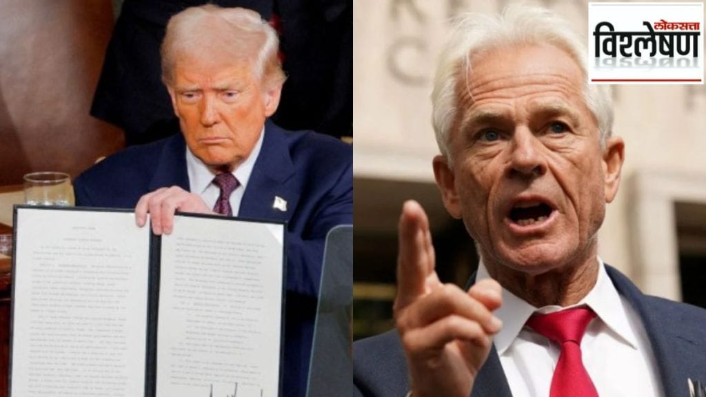 Peter Navarro Trump adviser who has called India Maharaj