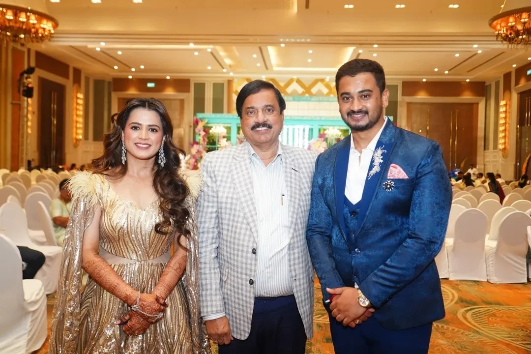 Prajakta Gaikwad Shambhuraj Khutwad Engagement