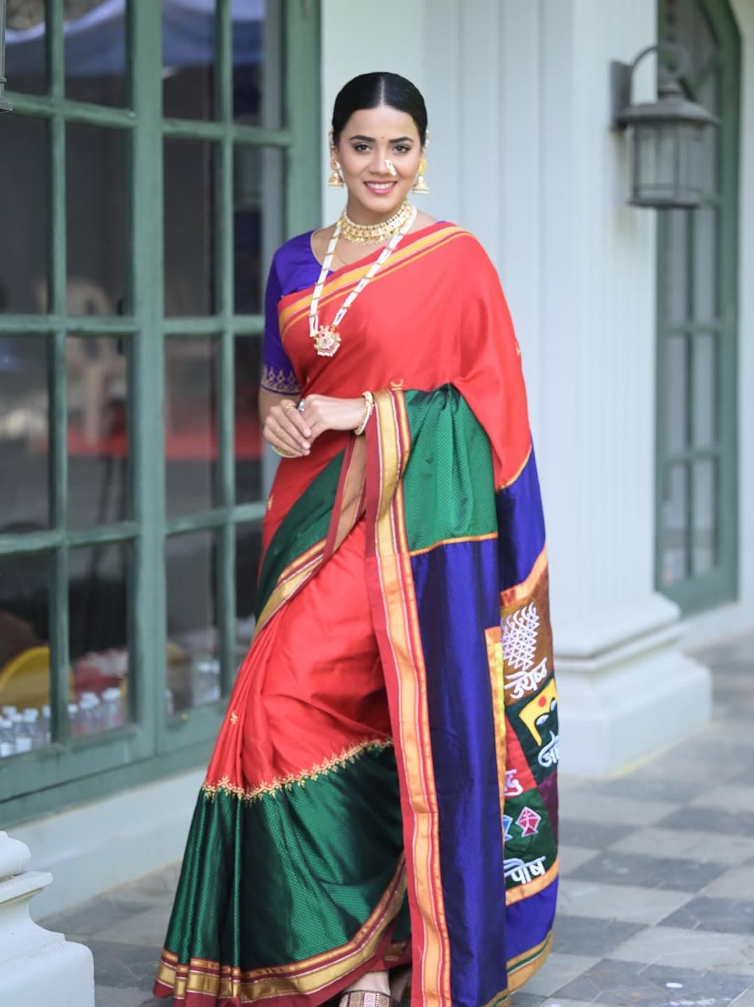Pratiksha Mungekar Khun Saree Look