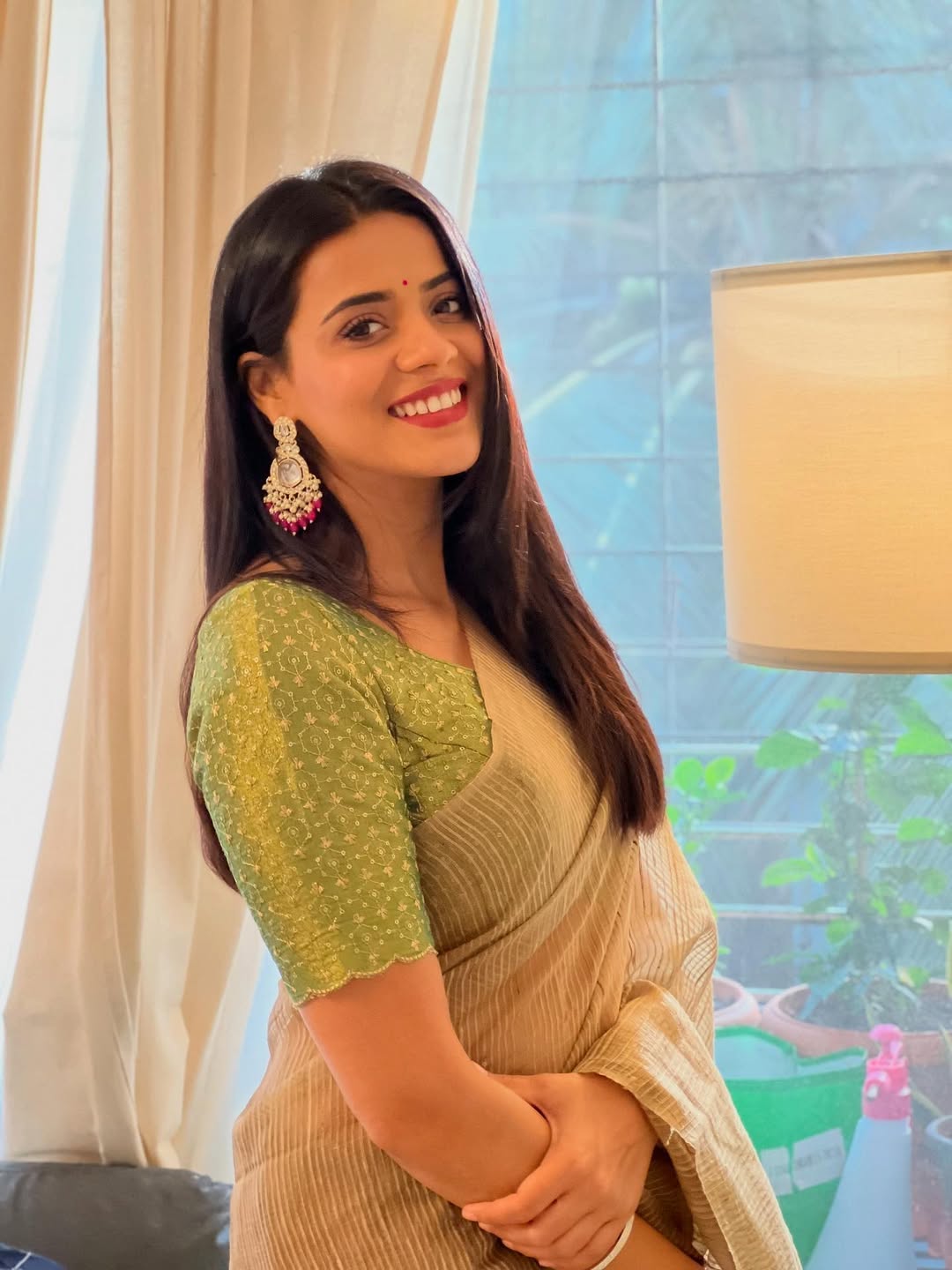 Pratiksha Mungekar Khun Saree Look