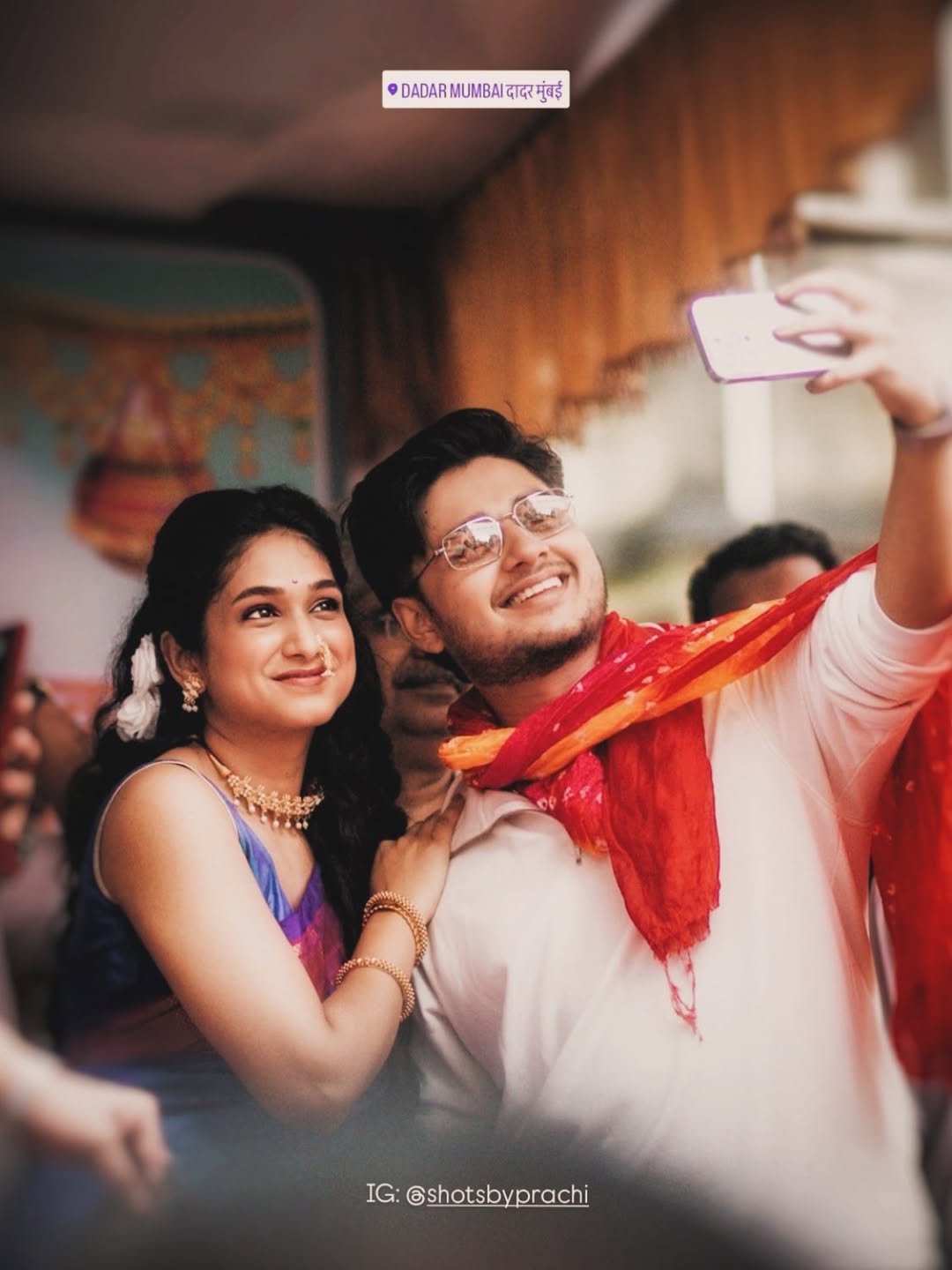 Priyadarshini indalkar photos with abhinay berde Dashavatar movie