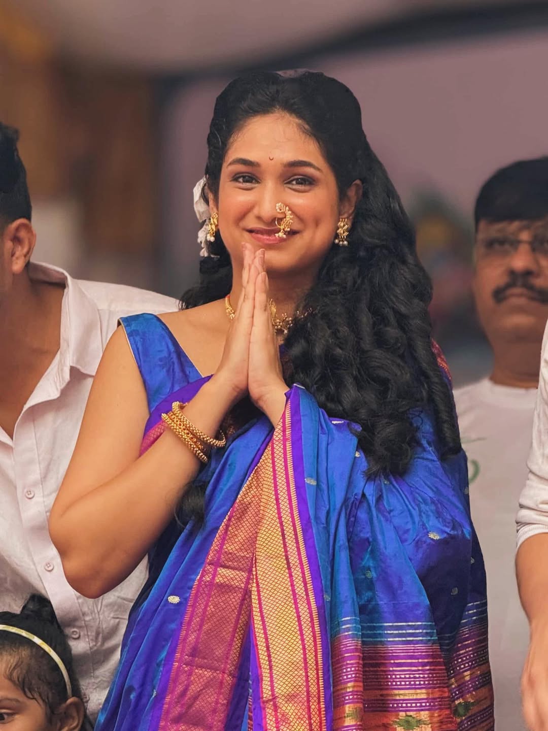 Priyadarshini indalkar photos with abhinay berde Dashavatar movie