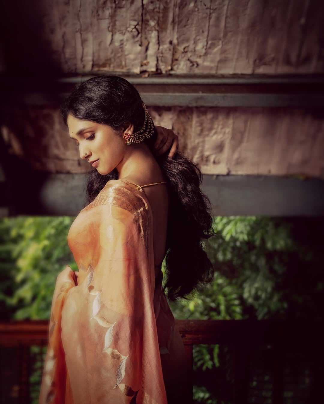 Priyadarshini indalkar saree look