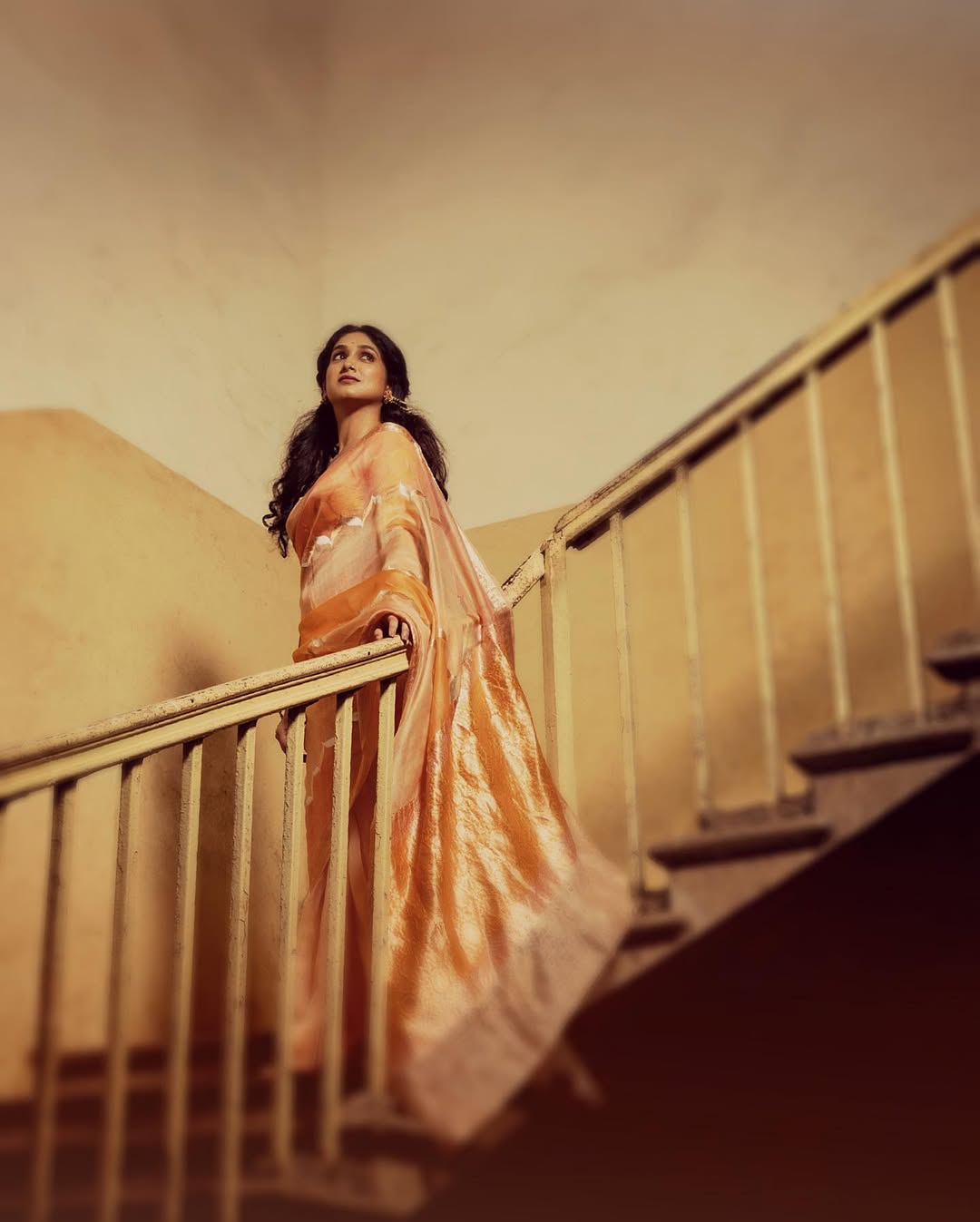 Priyadarshini indalkar saree look