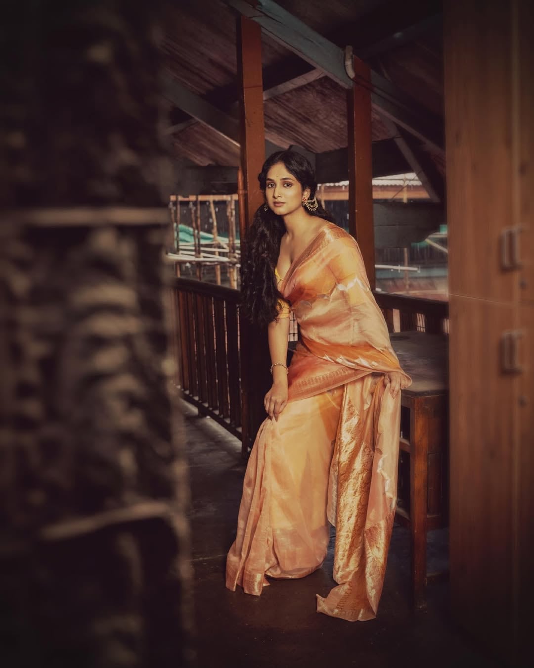 Priyadarshini indalkar saree look