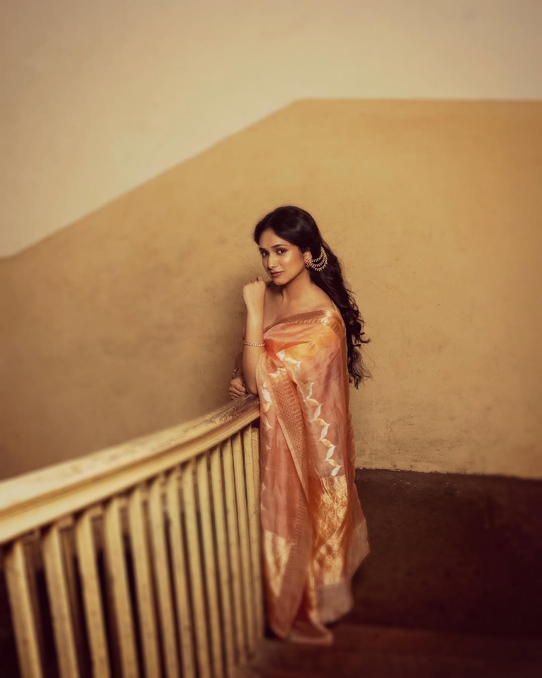 Priyadarshini indalkar saree look