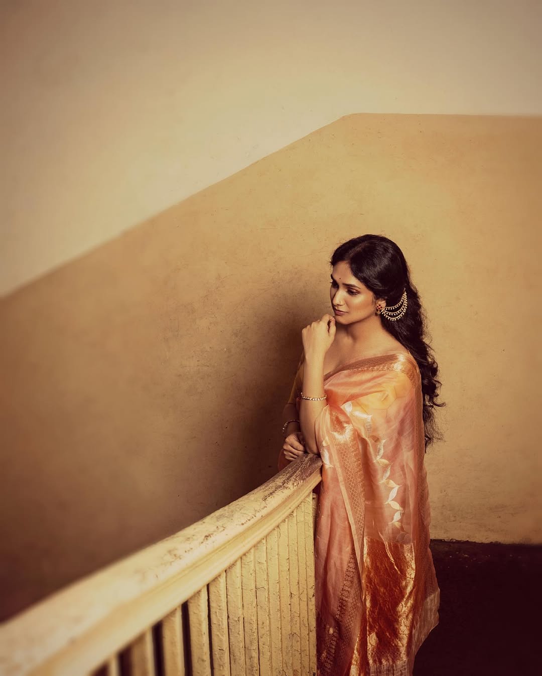 Priyadarshini indalkar saree look