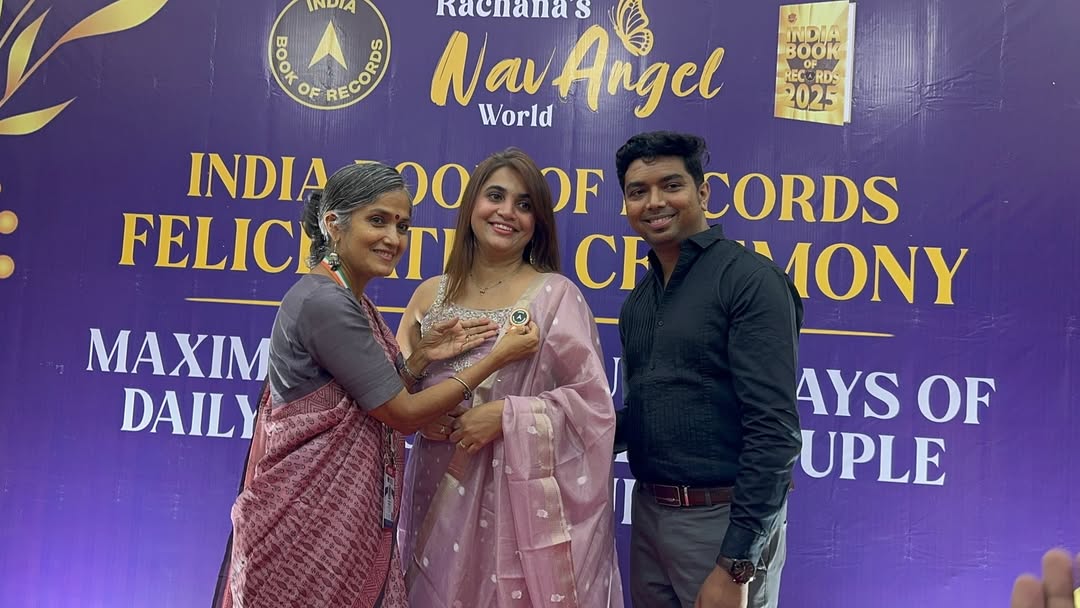 Rachana Sunny Takale India Book of Records