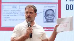 EC Notice : “राहुल गांधींनी सबळ पुरावे द्यावेत आणि…”, निवडणूक आयोगाने शकुन राणी डबल व्होटर आरोप प्रकरणी बजावली नोटीस