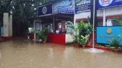 कुर्ल्याच्या नेहरूनगर पोलीस ठाण्यात शिरले पावसाचे पाणी
