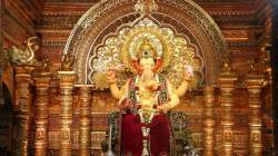 Lalbaugcha Raja : लालबागच्या राजासाठी मुस्लिम कारागीरांनी शिवला मखमली पडदा, सुवर्ण गजानन महालाची शान वाढली