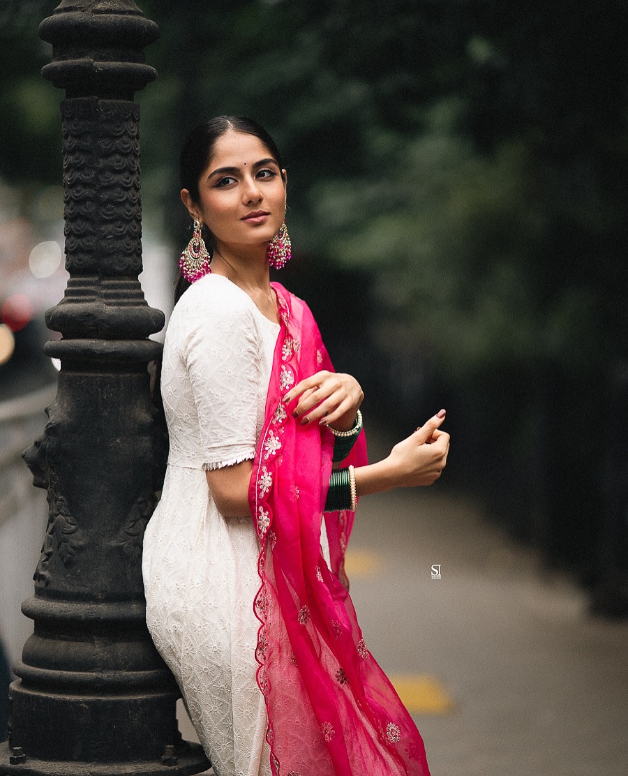 Rajasi Bhave White Dress Photoshoot