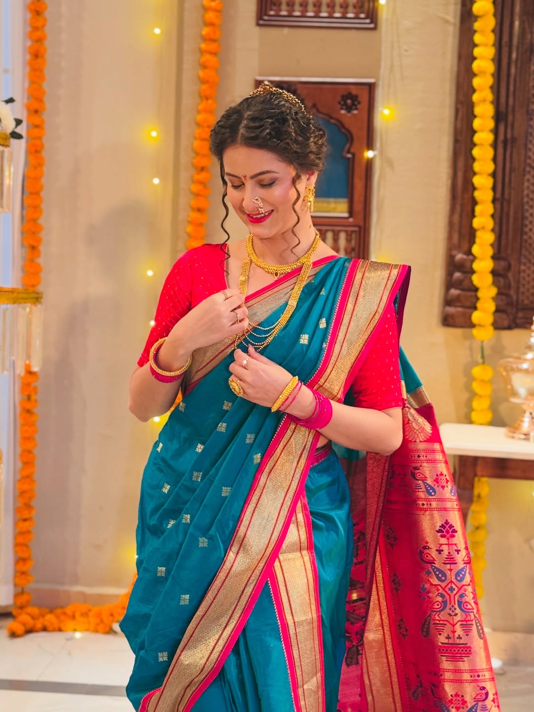 Revati Lele Mangalagaur 2025 Look