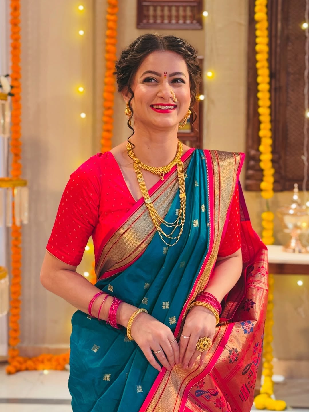 Revati Lele Mangalagaur 2025 Look