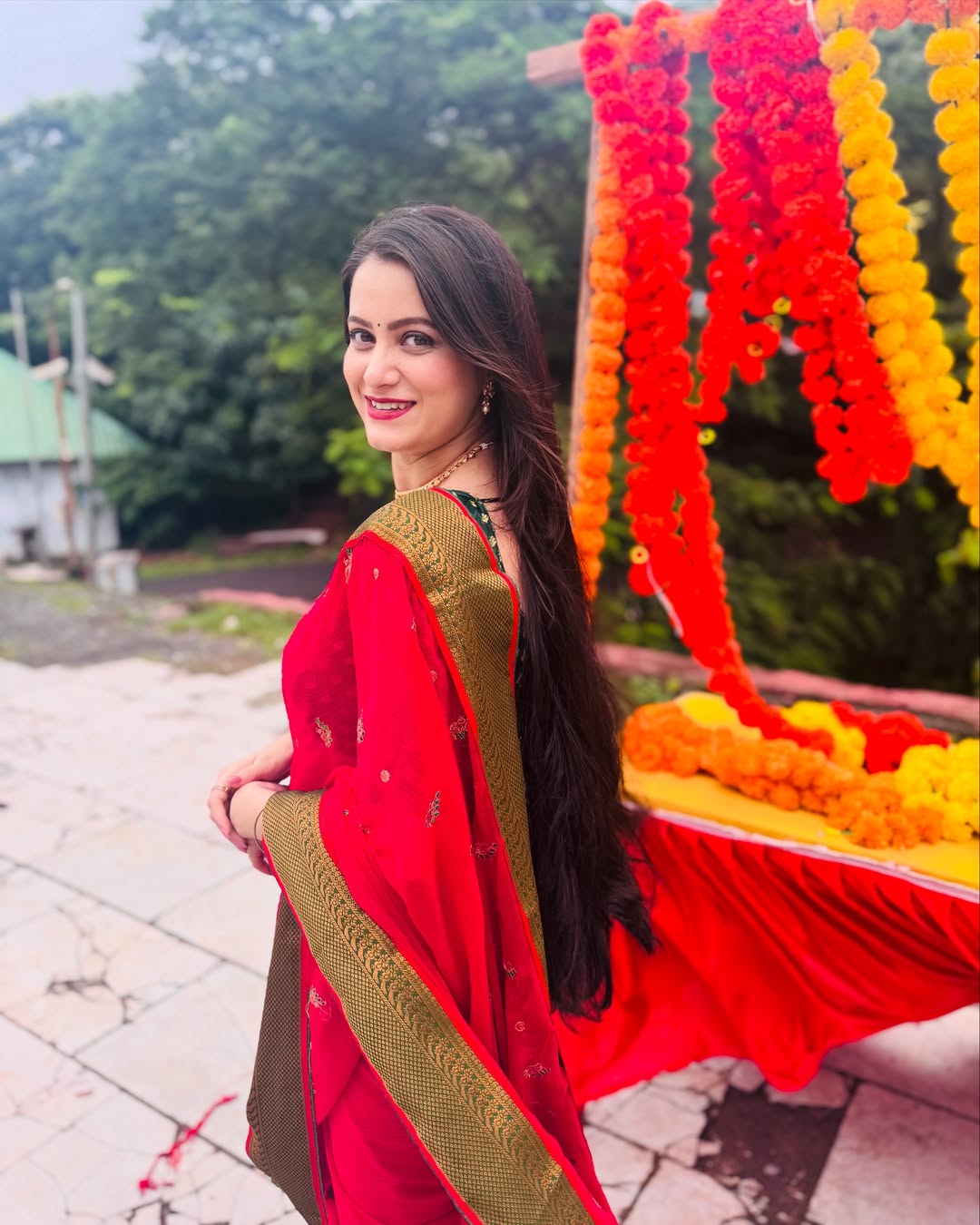 Revati Lele Mangalagaur 2025 Look