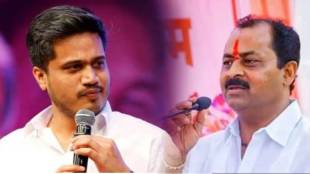 A scuffle between Rohit Pawar and Rajendra Raut
