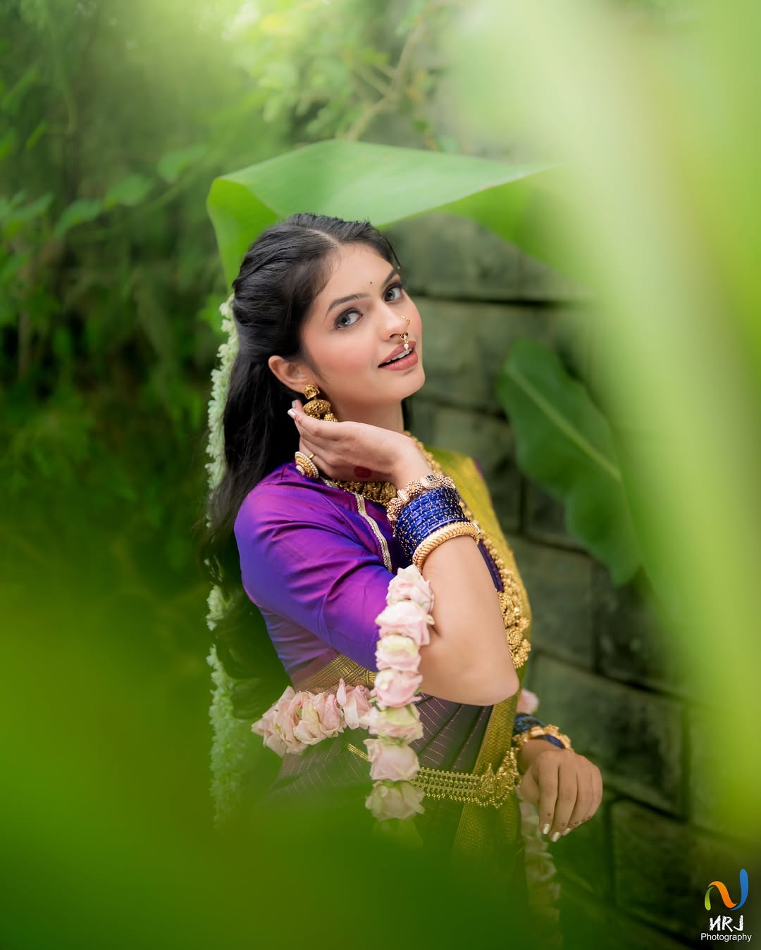 Roomani Khare Nauvari Saree Look