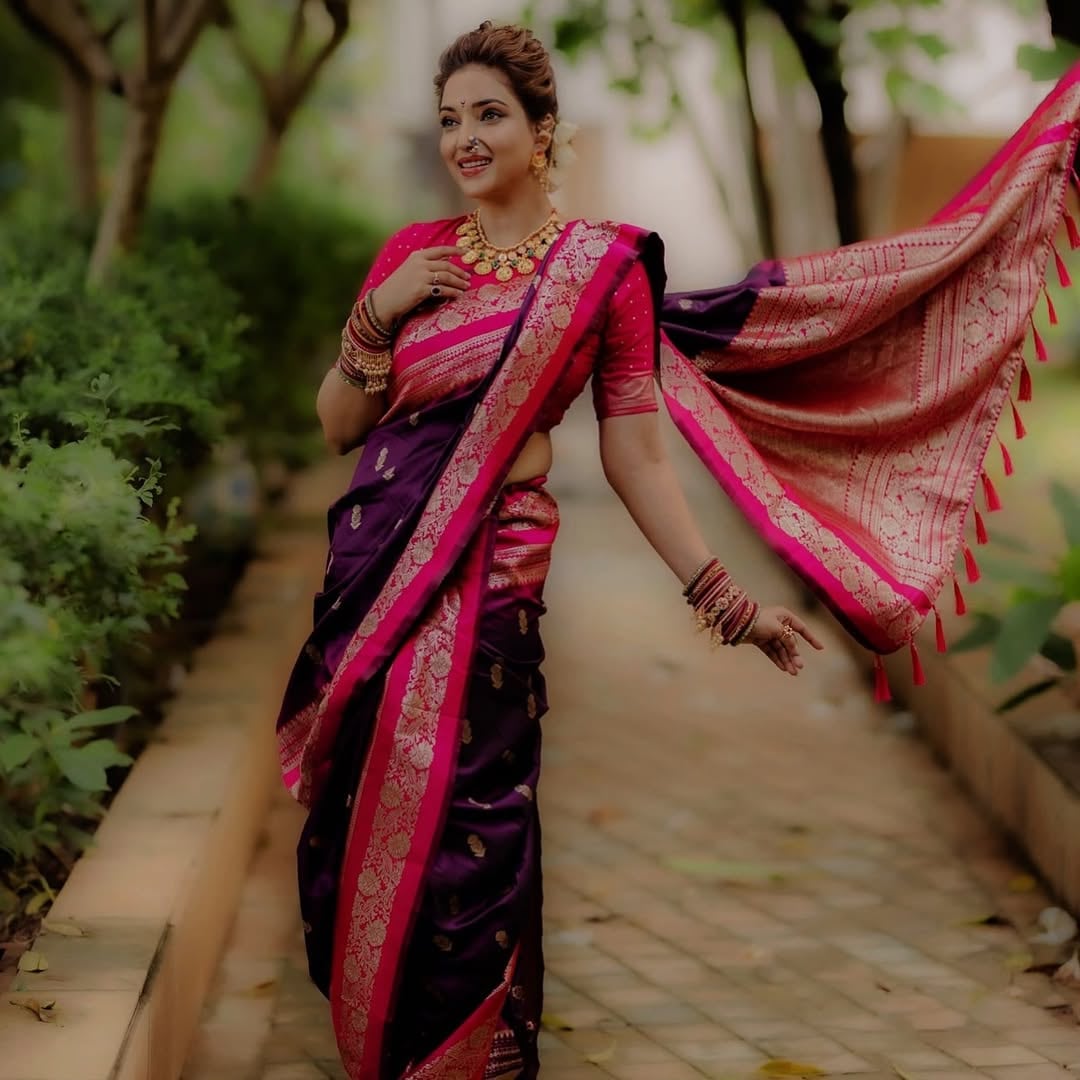 Rupali Bhosle Mangalagaur 2025 Look