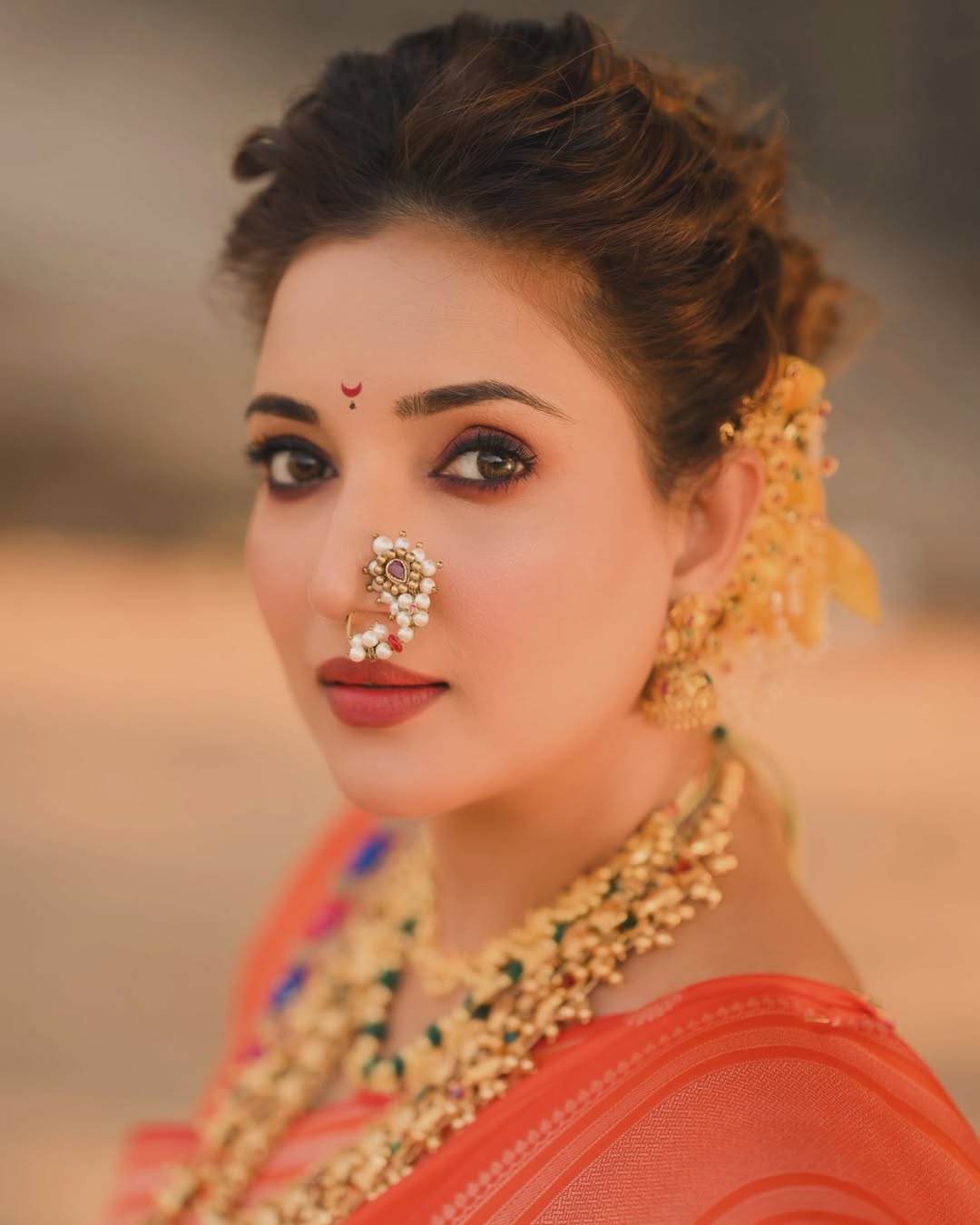 Rupali Bhosle Mangalagaur 2025 Look