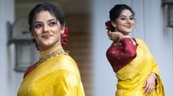 Photos: स्टार प्रवाहच्या गणेशोत्सवासाठी पिवळ्या साडीत ‘अशी’ नटली होती साक्षी गांधी