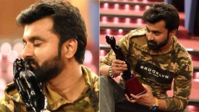 “ज्यासाठी केला अट्टाहास…”, महाराष्ट्र राज्य पुरस्कार मिळाल्यानंतर संतोष जुवेकरची पोस्ट