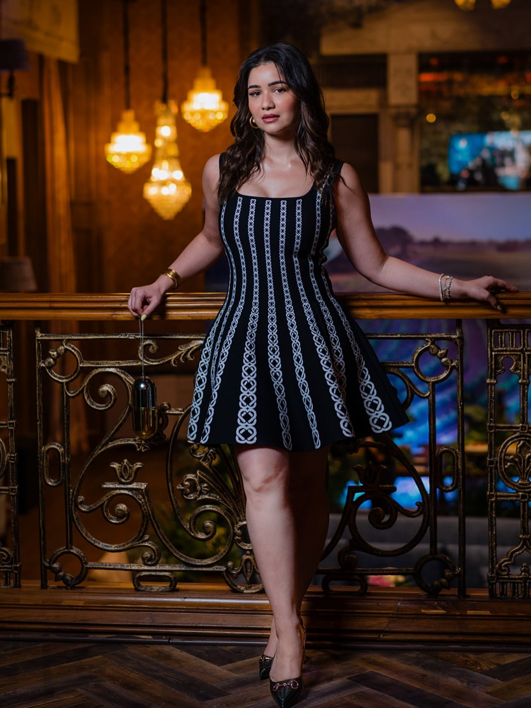 Sara tendulkar mini dress look