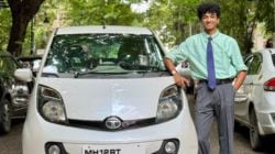 रतन टाटांनी सर्वसामान्यांसाठी आणलेल्या शेवटच्या टाटा नॅनो कारचा मालक कोण आहे? शंतनू नायडू यांची भावनिक पोस्ट व्हायरल