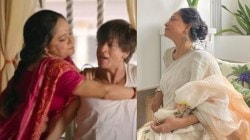 “शाहरुख खान माझा सिनियर, मी दोन चित्रपटांत त्याच्या आईची भूमिका केली”; अभिनेत्री म्हणाली, “मिठी मारण्याचा सीन…”