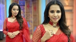 Photos: ‘चला हवा येऊ द्या कॉमेडीचं गॅंगवॉर’साठी श्रेया बुगडेचा लाल साडीतील ग्लॅमरस अंदाज