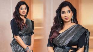 Shreya goshal beautiful saree looks