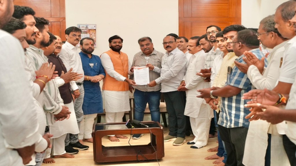 Sindhudurga bjp ends suspension of vishal parab sawantwadi