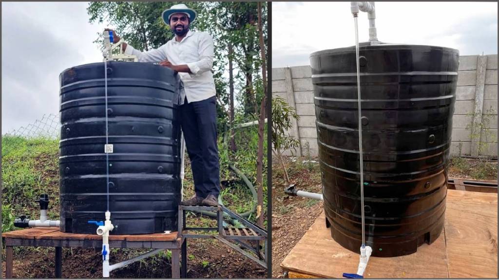 Grant for slurry filter unit in Jalgaon