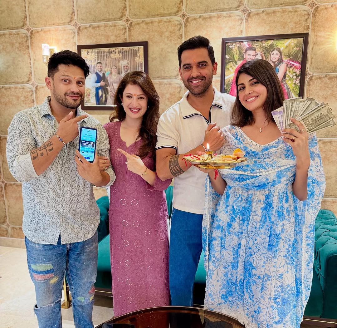 Cricketers Raksha Bandhan