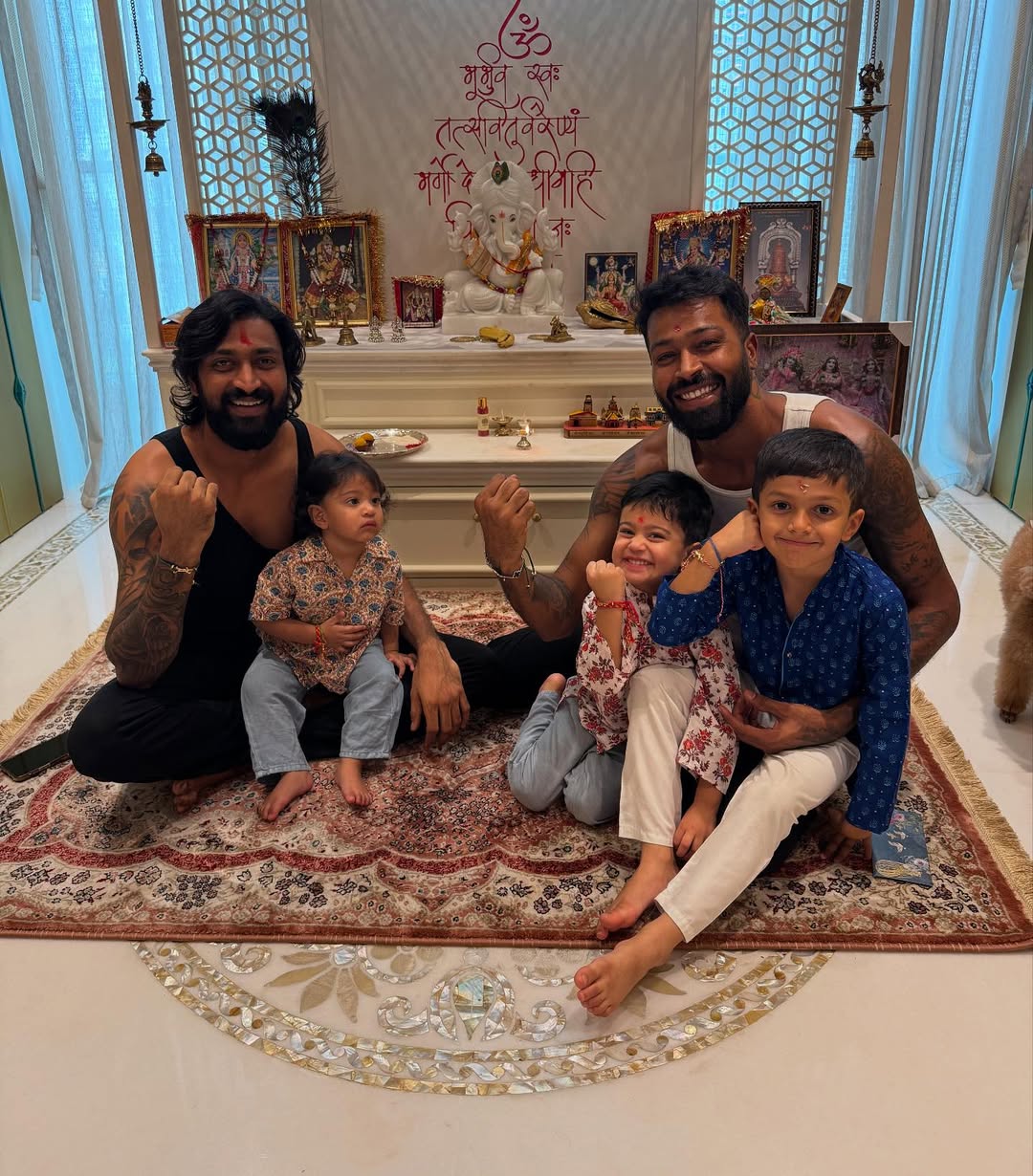 Cricketers Raksha Bandhan